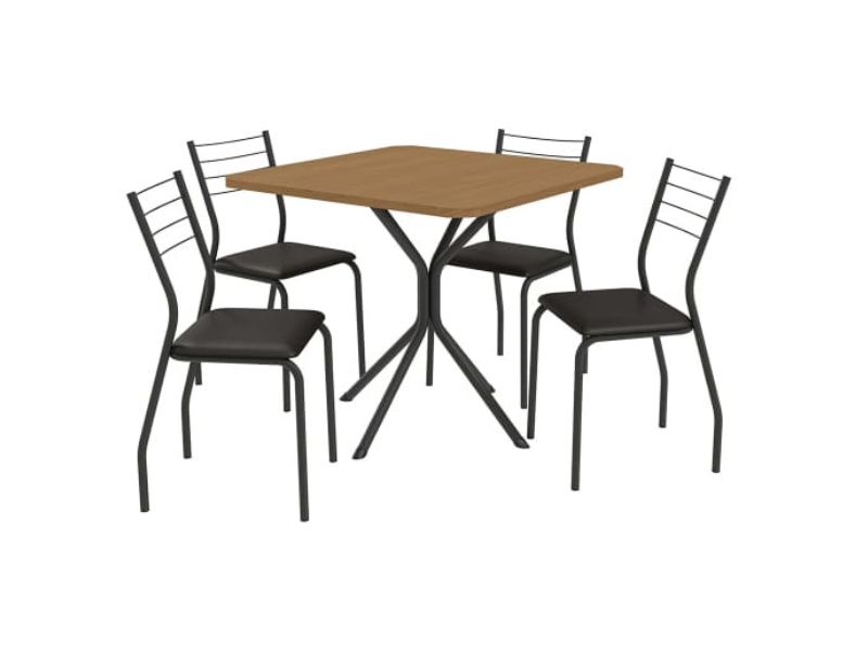 Conjunto de mesa com cadeiras